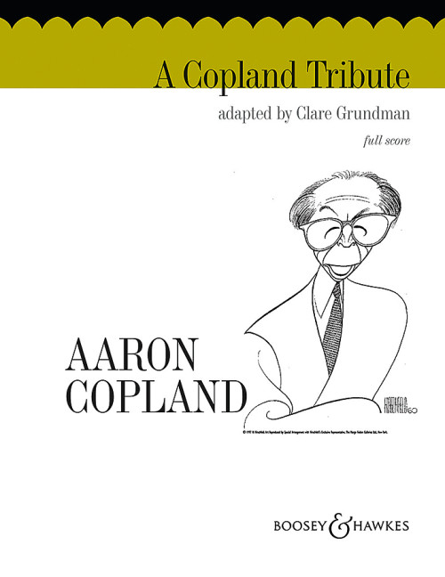 A Copland Tribute QMB 493&nbsp;&nbsp;für Blasorchester&nbsp;&nbsp;Partitur