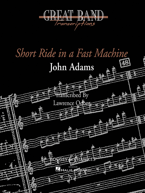 Short Ride in a Fast Machine QMB 568  für Blasorchester  Partitur und Stimmen