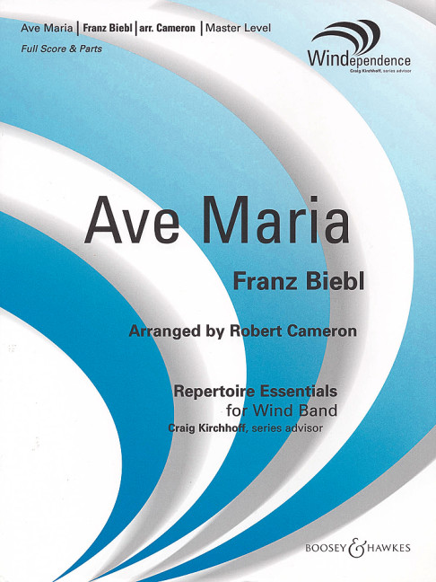 Ave Maria  für Blasorchester  Partitur und Stimmen