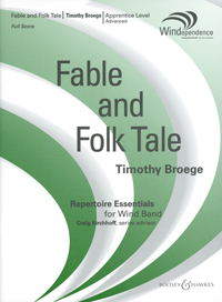 Fable and Folk Tale&nbsp;&nbsp;für Blasorchester&nbsp;&nbsp;Partitur und Stimmen