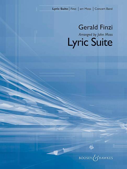 Lyric Suite  für Blasorchester  Partitur und Stimmen