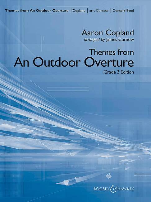 M-051-66303-3  Aaron Copland, Themes from An Outdoor Overture&nbsp;&nbsp;für Blasorchester&nbsp;&nbsp;Partitur und Stimmen