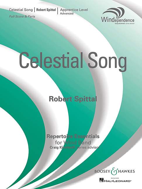 M-051-66307-1  Robert Spittal, Celestial Song&nbsp;&nbsp;für Blasorchester&nbsp;&nbsp;Partitur und Stimmen