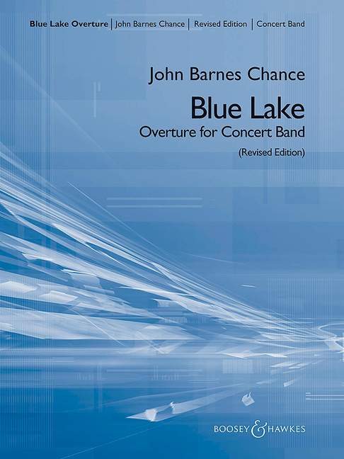 BHI66336 Blue Lake Ouverture&nbsp;&nbsp;for concert band&nbsp;&nbsp;score