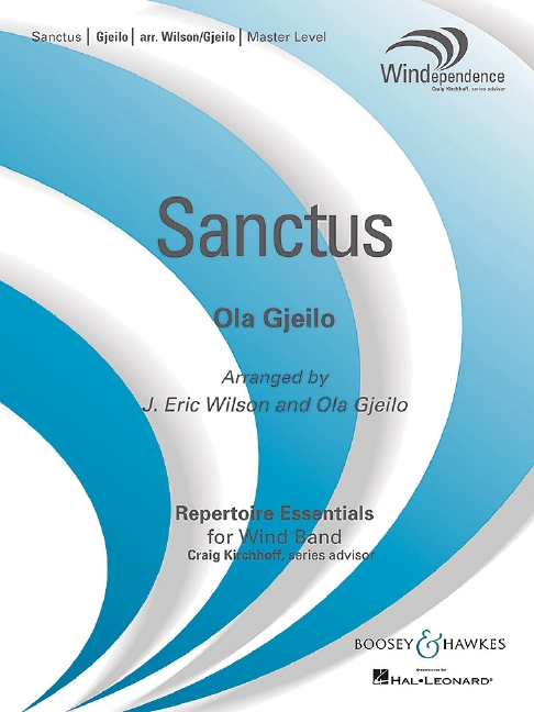 Sanctus  für Blasorchester  Partitur und Stimmen