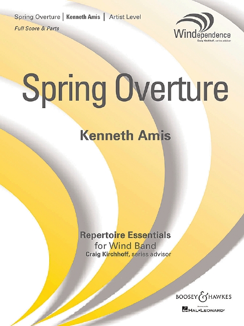 Spring Overture&nbsp;&nbsp;for concert band&nbsp;&nbsp;score