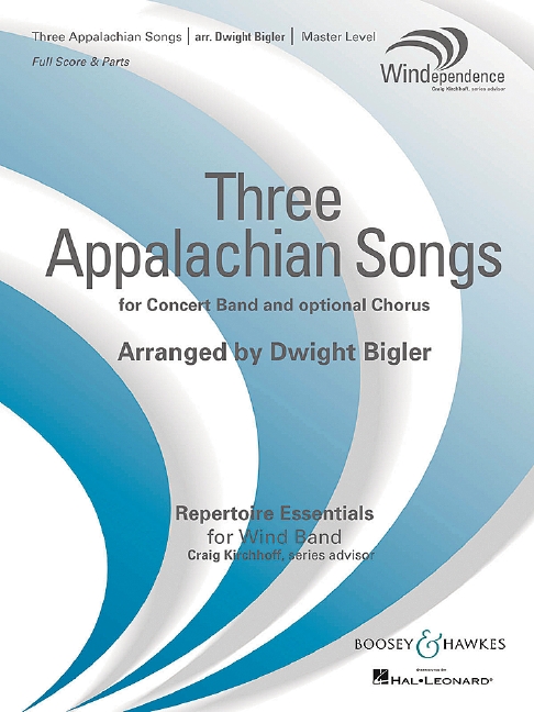 3 Appalachian Songs&nbsp;&nbsp;for concert band&nbsp;&nbsp;score and parts