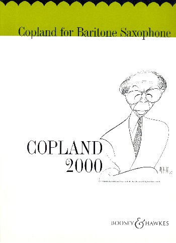 Copland 2000  für Baritonsaxophon und Klavier  Baritonaxophon (ohne Klavier!)