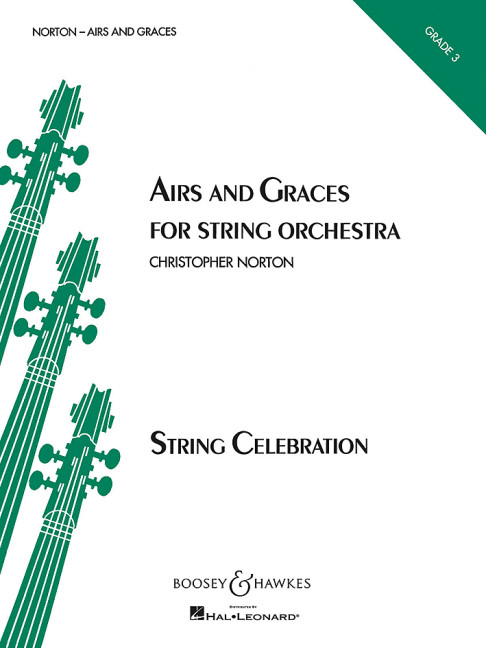 Airs and Graces&nbsp;&nbsp;für Streichorchester&nbsp;&nbsp;Partitur und Stimmen