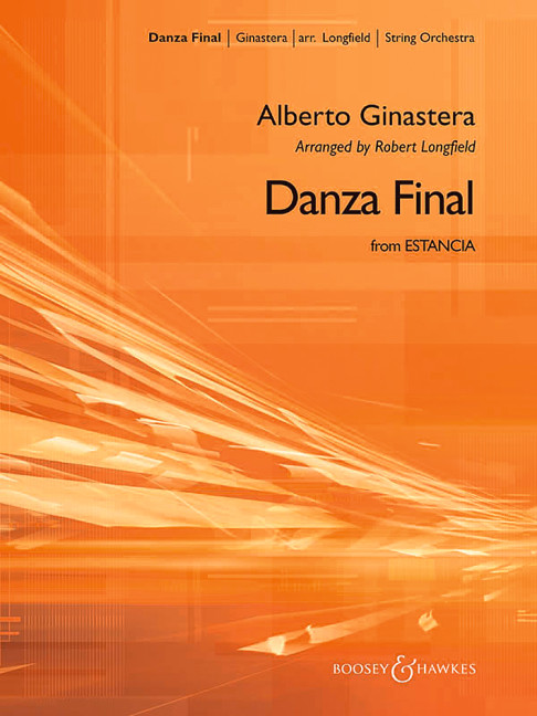 Danza Final  für Streichorchester und Schlagwerk  Partitur und Stimmen