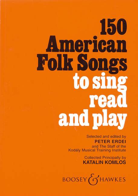150 American Folk Songs  für Kinderchor  Liederbuch