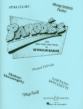 Parodies&nbsp;&nbsp;for high voice and piano&nbsp;&nbsp;