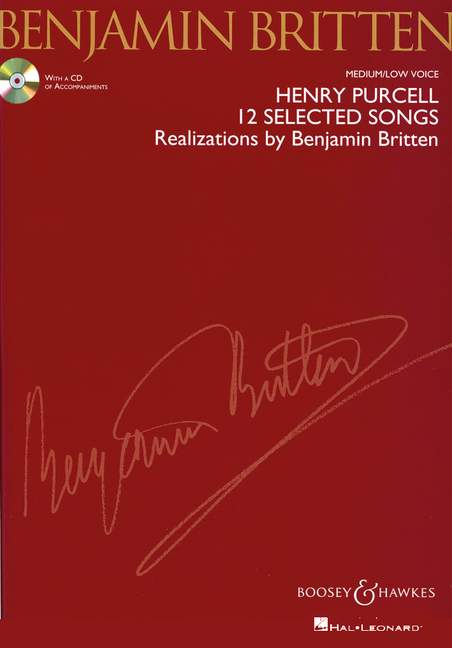12 Selected Songs  (+ CD)  für mittlere/tiefe Stimme und Klavier  