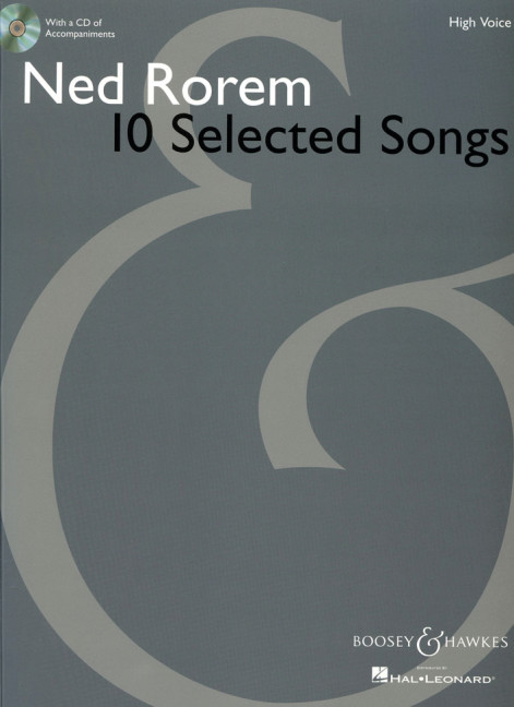 10 Selected Songs  (+ CD)  für hohe Stimme und Klavier  