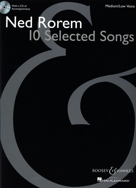 10 Selected Songs  (+ CD)  für mittlere/tiefe Stimme und Klavier  