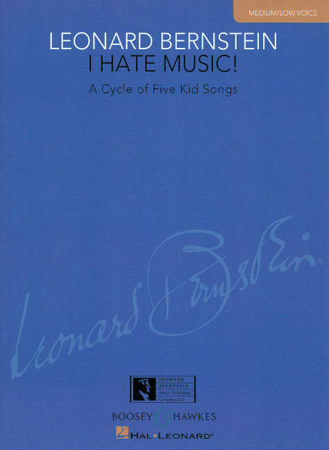 I Hate Music&nbsp;&nbsp;für mittlere/tiefe Stimme und Klavier&nbsp;&nbsp;