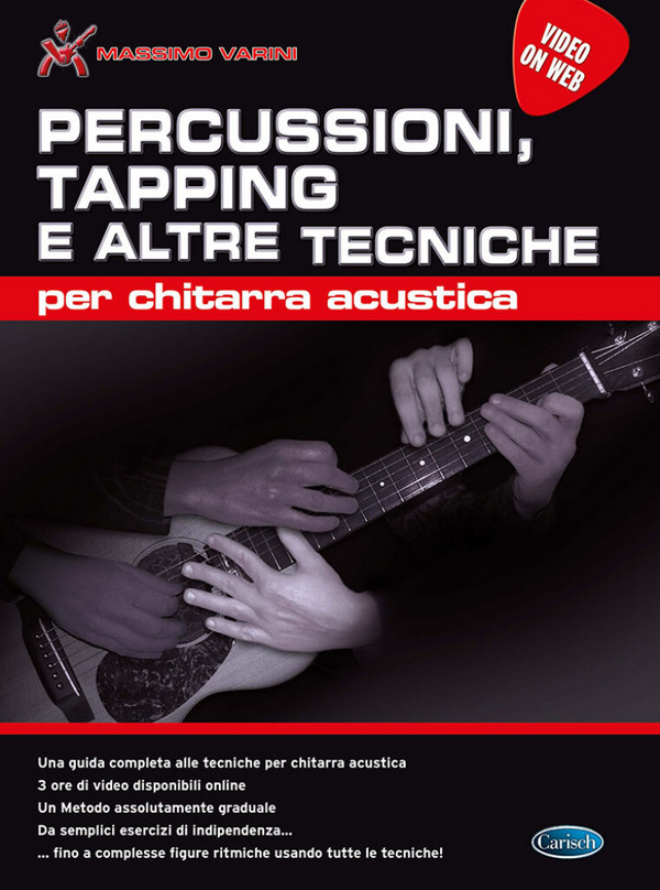 Percussioni, tapping e altre tecniche&nbsp;&nbsp;Gitarre&nbsp;&nbsp;Buch + Online-Video