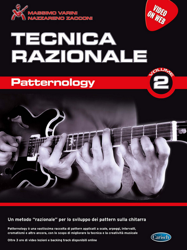 Tecnica razionale vol. 2 - Patternology (+Online-Audio)&nbsp;&nbsp;per chitarra&nbsp;&nbsp; 