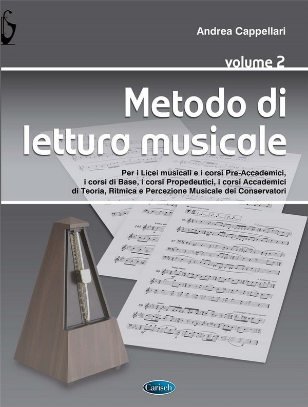 CARMK19215  Metodo di lettura musicale Vol. 2&nbsp;&nbsp;&nbsp;&nbsp;