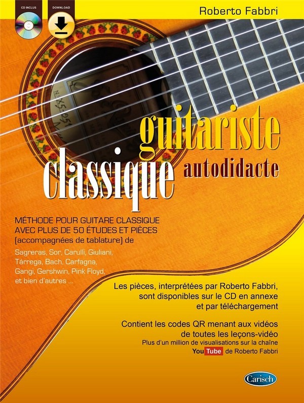 Roberto Fabbri,Guitariste classique autodidacte&nbsp;&nbsp;Gitarre&nbsp;&nbsp;
