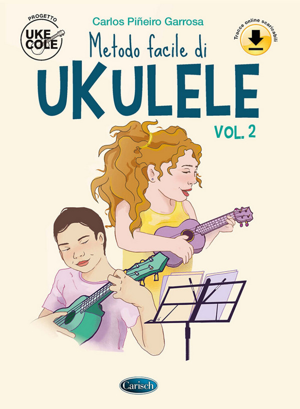 Metodo facile di ukulele Vol.2 (+Online Audio)&nbsp;&nbsp;para ukulele&nbsp;&nbsp;