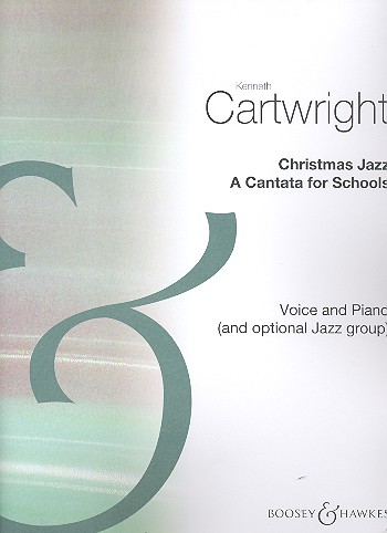 Christmas Jazz&nbsp;&nbsp;for youth chorus and piano (jazz group ad lib)&nbsp;&nbsp;score with instrumental parts and chorus score