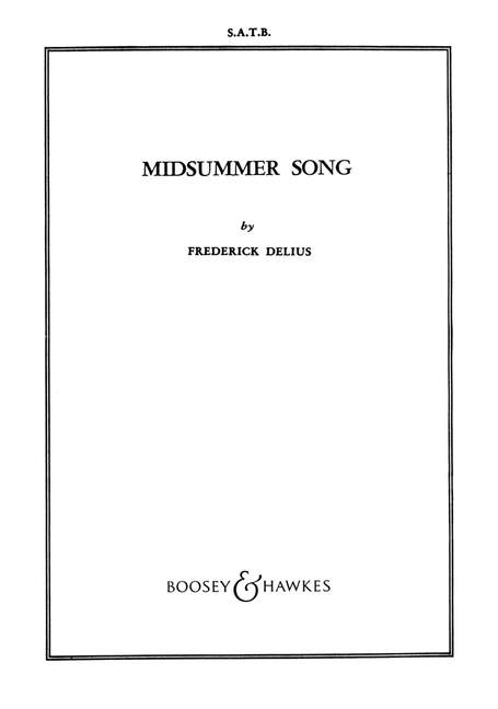 Midsummer Song&nbsp;&nbsp;für gemischter Chor (SSAATTBB) a cappella&nbsp;&nbsp;Chorpartitur