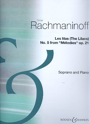 Morgenrot schon erglüht op.21,5  für Sopran und Klavier (kyr/dt/en/frz)  