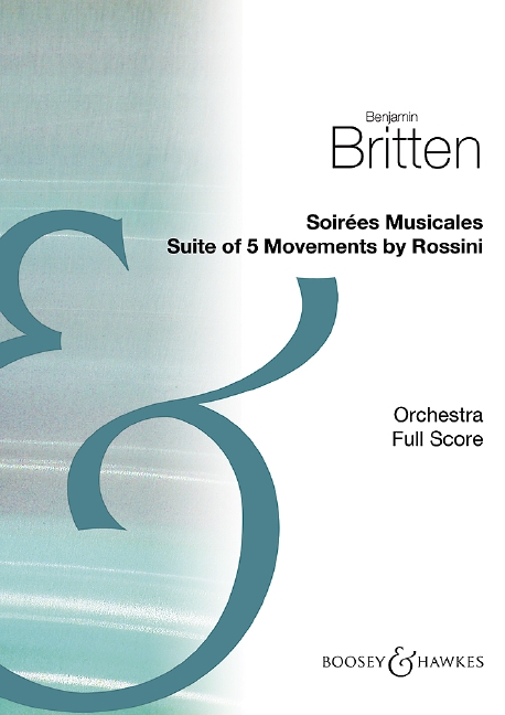 Soirées Musicales op. 9&nbsp;&nbsp;für Orchester&nbsp;&nbsp;Partitur