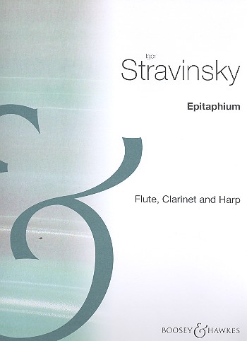 Epitaphium&nbsp;&nbsp;für Flöte, Klarinette und Harfe&nbsp;&nbsp;Spielpartitur