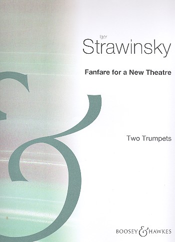 Fanfare for a new Theatre&nbsp;&nbsp;for 2 trumpets&nbsp;&nbsp;