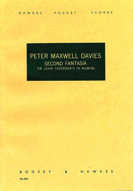 Maxwell Davies, Sir Peter: Second Fantasia on John Taverner's 