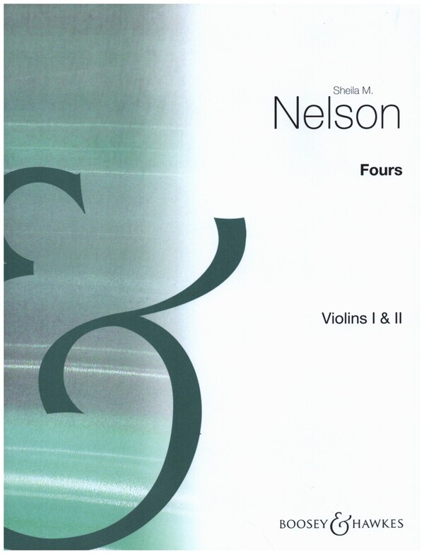 Fours  for 4 violins  score for violin 1 and 2