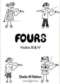 Fours&nbsp;&nbsp;for 4 violins&nbsp;&nbsp;score for violin 3 and 4
