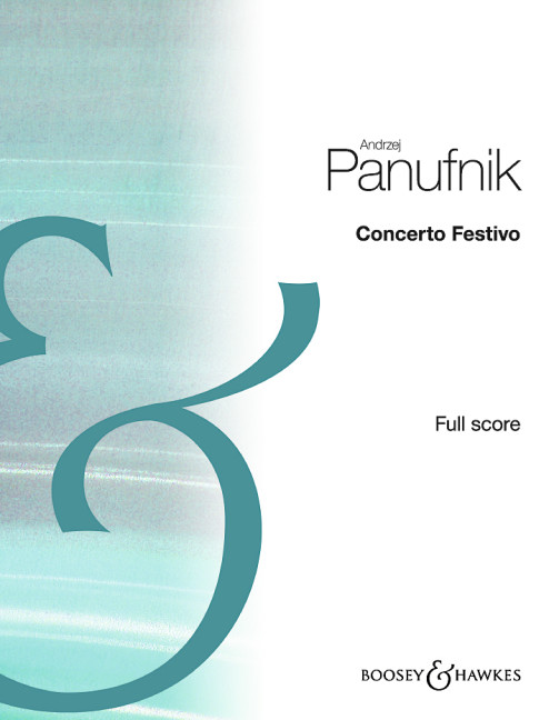 Concerto Festivo  für Orchester  Partitur