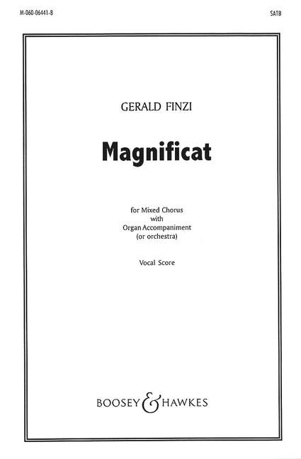 Magnificat op. 36  für gem Chor und Orgel (Orchester  Orgel-Partitur