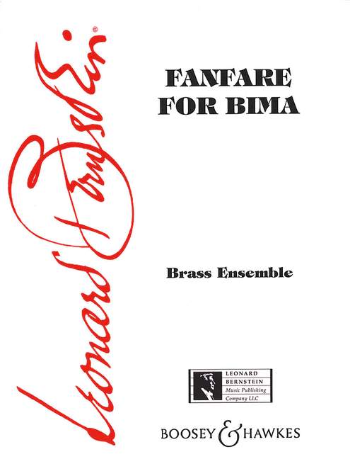 Fanfare for Bima&nbsp;&nbsp;für Trompete, Horn, Posaune und Tuba (Bass-Posaune)&nbsp;&nbsp;Partitur und Stimmen