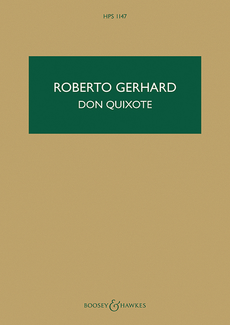 Don Quixote HPS 1147&nbsp;&nbsp;für Orchester&nbsp;&nbsp;Studienpartitur