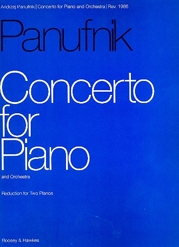 Concerto for piano and orchestra&nbsp;&nbsp;for 2 pianos&nbsp;&nbsp;