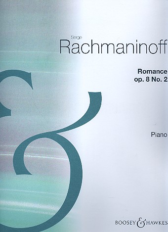 Romanze op. 8/2  für Klavier  