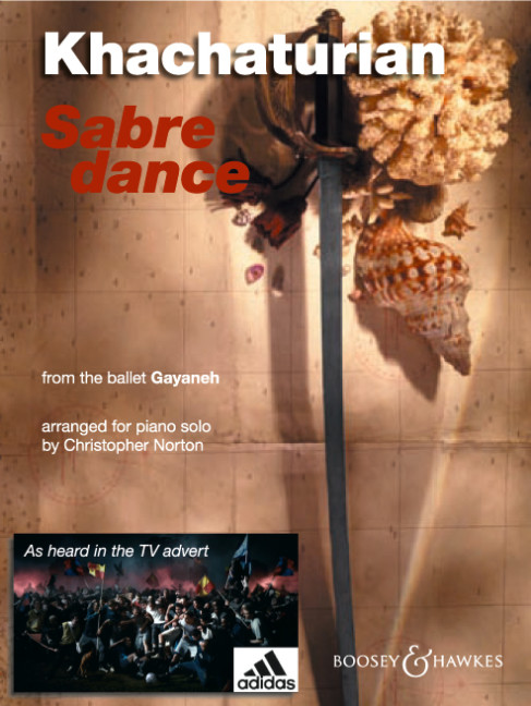 Sabre Dance from the Ballet 'Gayaneh'&nbsp;&nbsp;for piano solo&nbsp;&nbsp;
