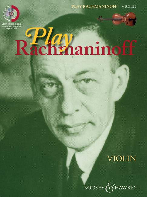 Play Rachmaninoff (+CD)  für Violine  (Klavierbegleitung als PDF zum Ausdrucken)