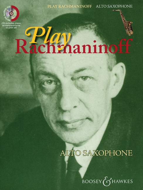 Play Rachmaninoff (+CD)  für Altsaxophon  (Klavierbegleitung als PDF zum Ausdrucken)
