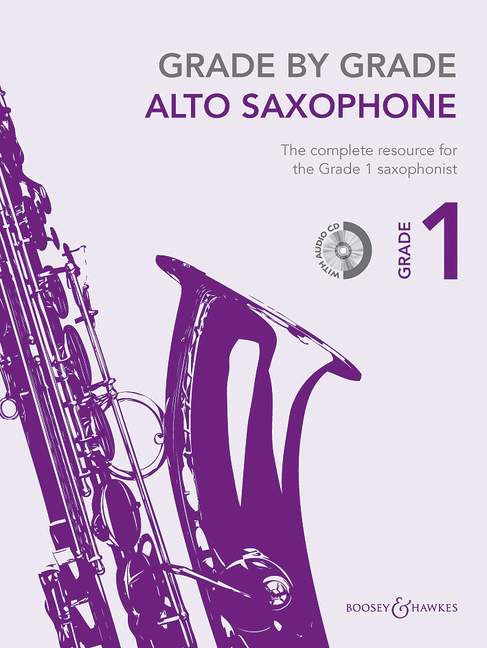 Grade by Grade - Grade 1 (+CD)&nbsp;&nbsp;for alto saxophone and piano&nbsp;&nbsp;