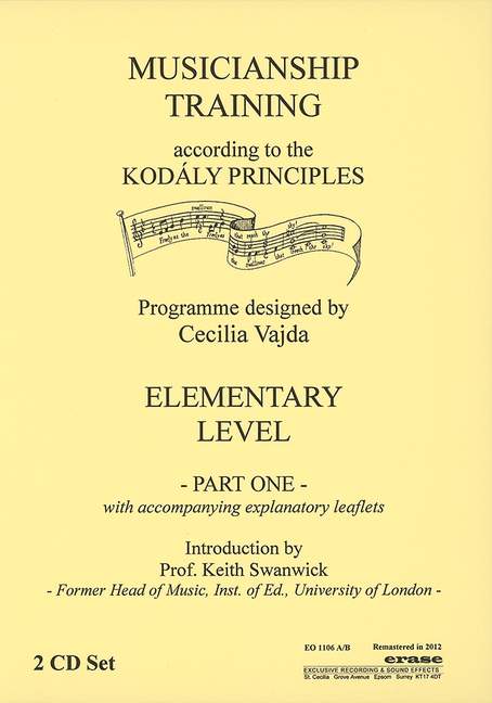 Musicianship Training according to the Kodály principles&nbsp;&nbsp;&nbsp;&nbsp;