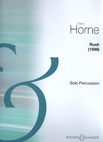 Rush&nbsp;&nbsp;für Schlagzeug&nbsp;&nbsp;Partitur