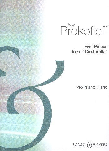 5 Stücke aus Cinderella  für Violine und Klavier  