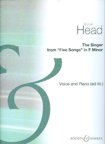 The Singer f-Moll  für Gesang (Klavier ad lib)  Partitur