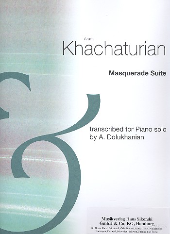 Masquerade Suite&nbsp;&nbsp;für Klavier&nbsp;&nbsp;