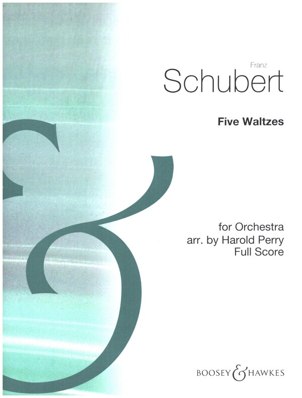 5 Waltzes  for orchestra  score